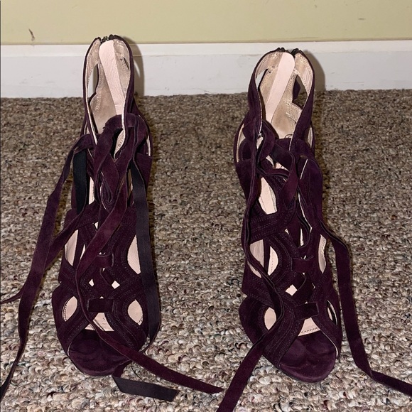 Womens Miu Miu Calzature Donna Ankle Strap Heels - Picture 2 of 9